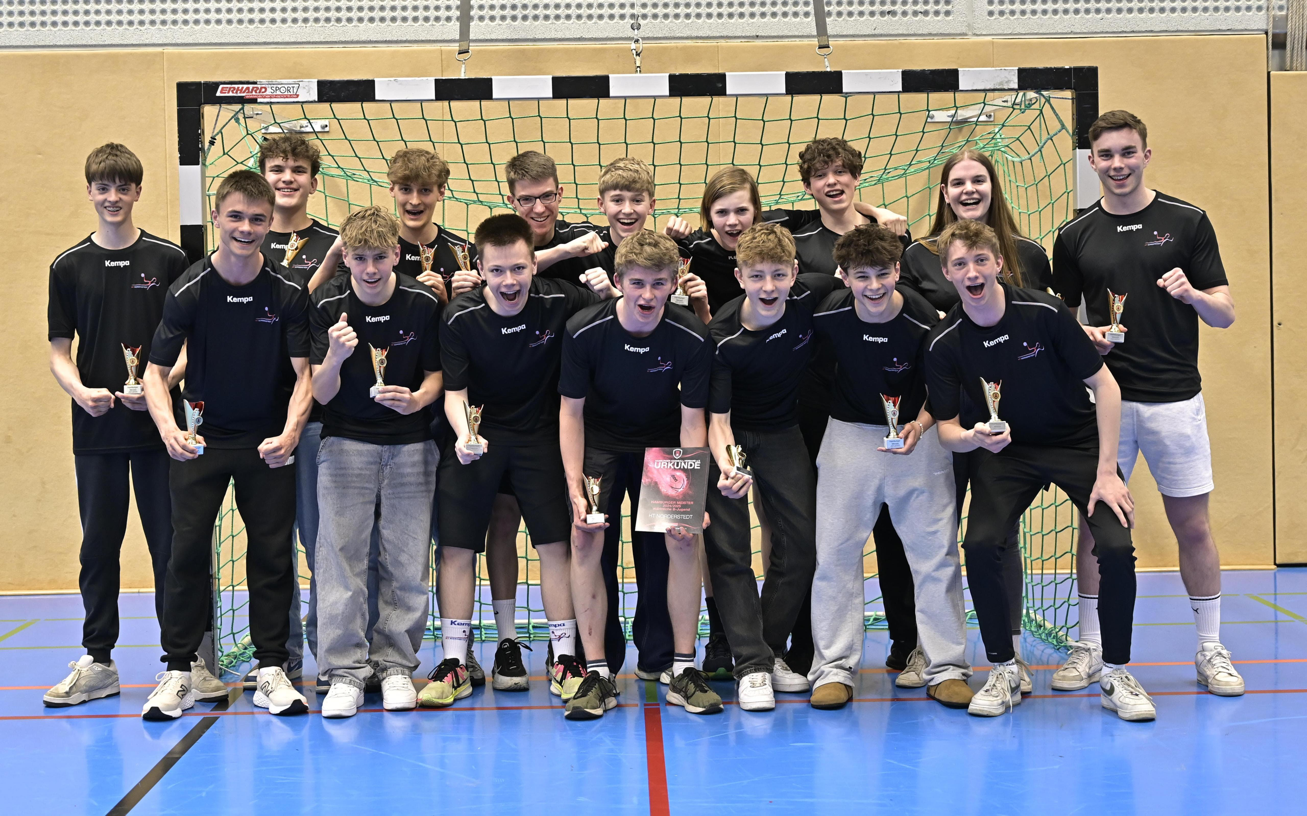 1. mJB feiert Meisterschaft